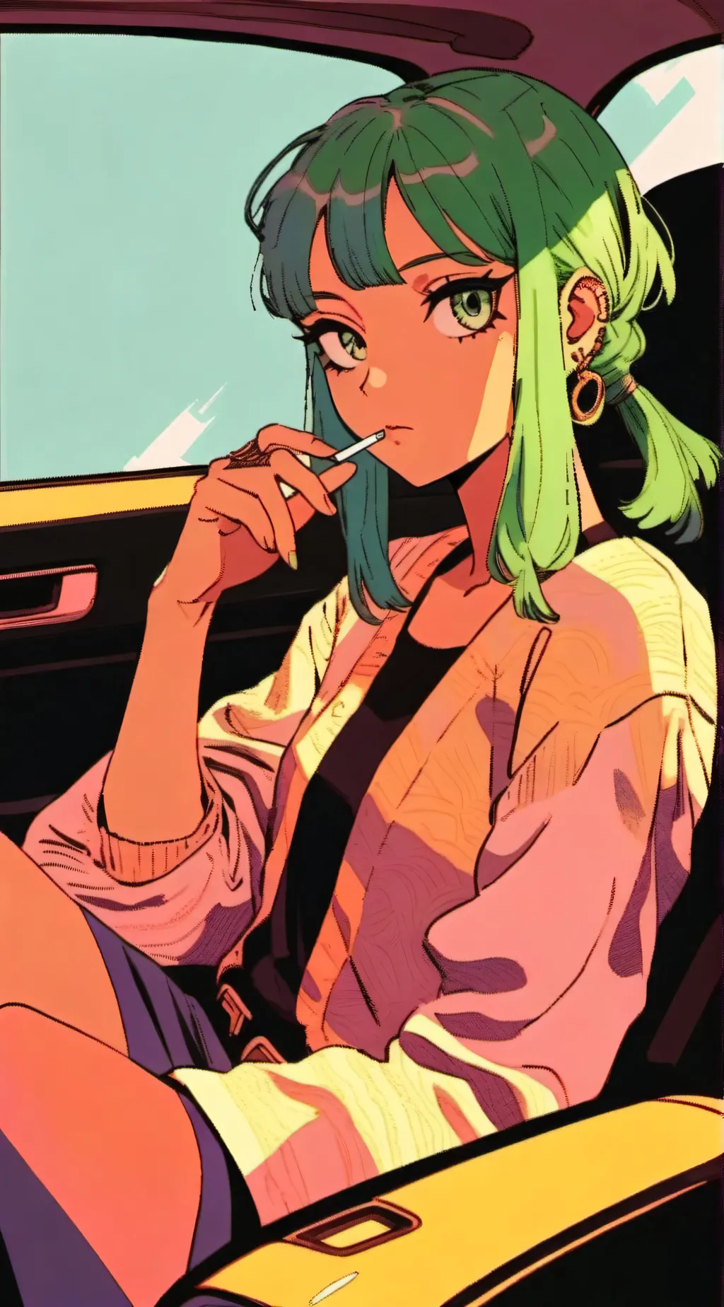 ai character: Cassie  background