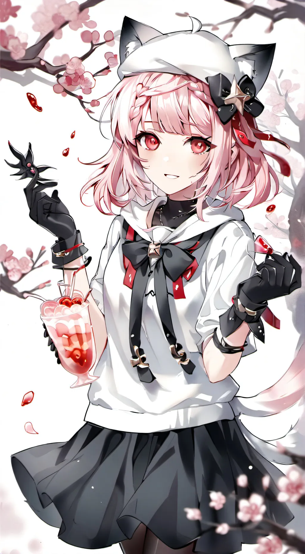 ai character: luna  background