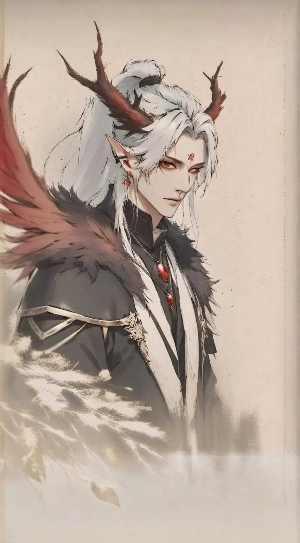 ai character: Ash Darkwood background