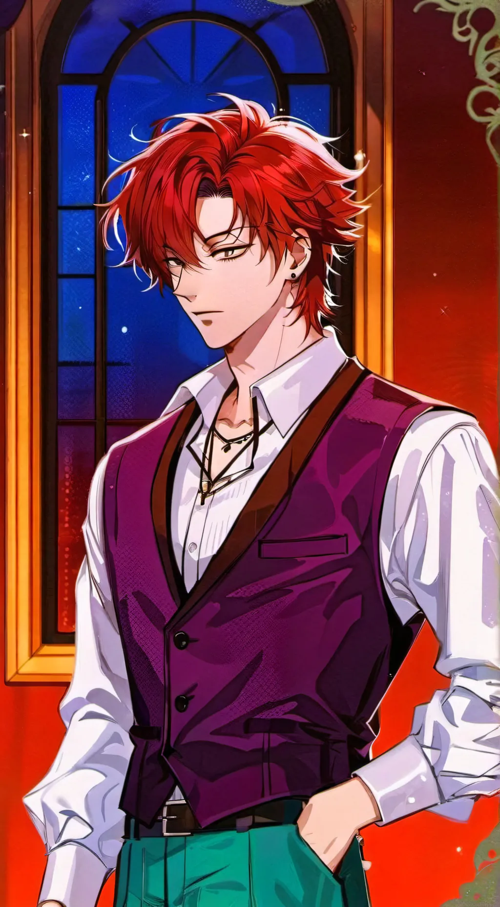 ai character: Elio Sangrise background