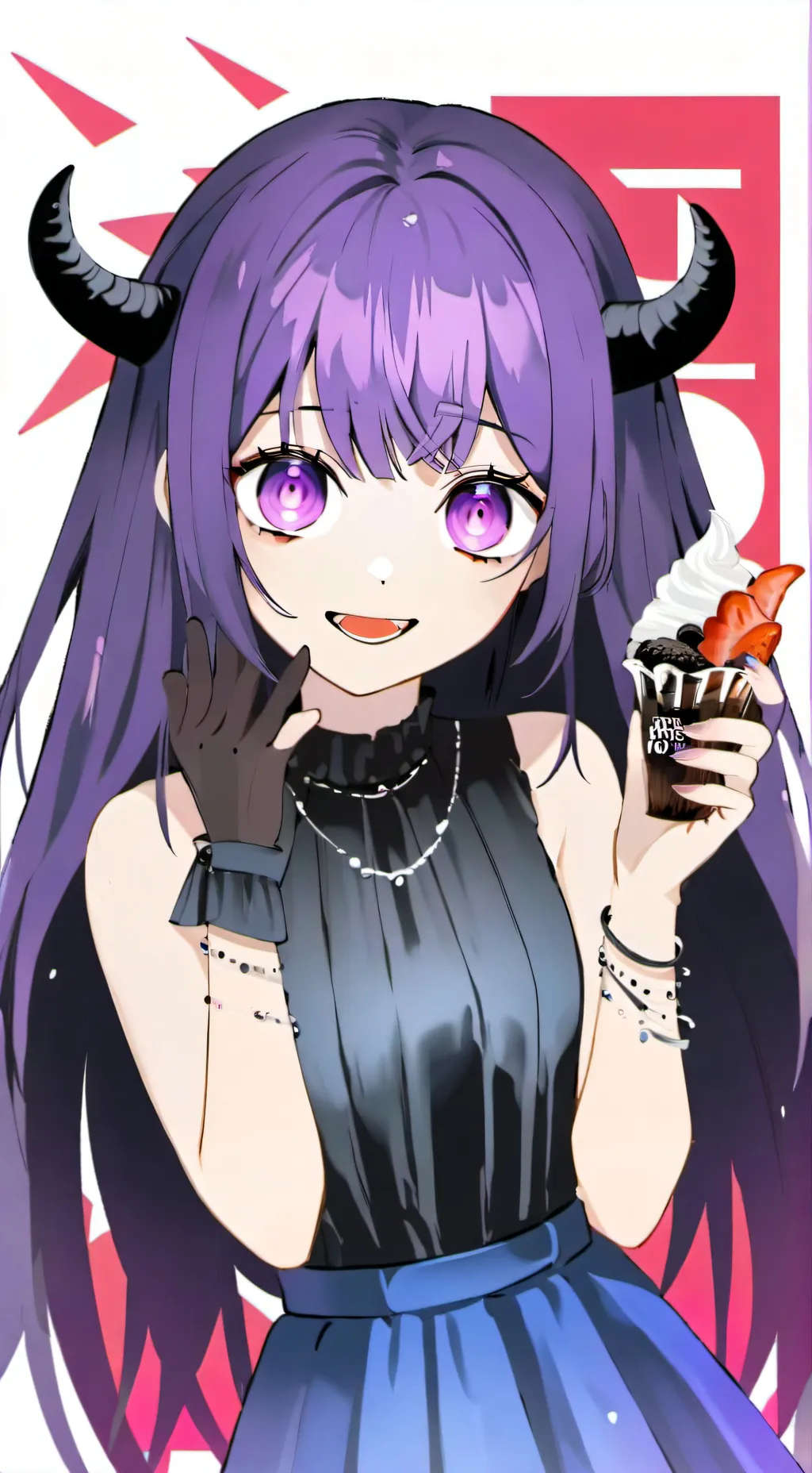 ai character: ella background