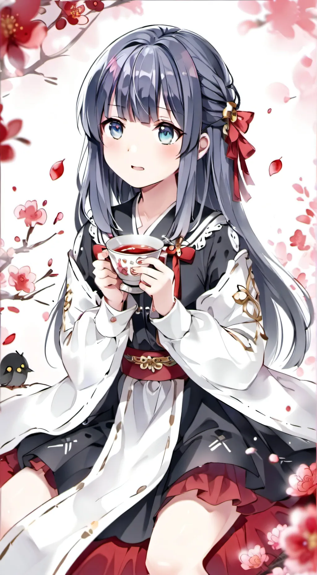 ai character: ✨have tea with me✨ background