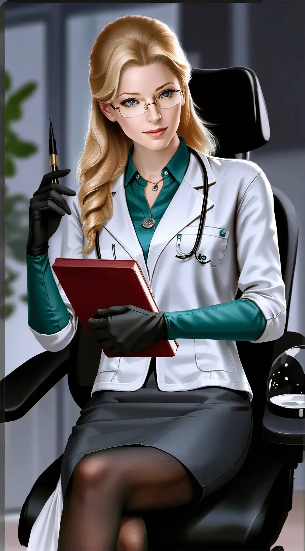 ai character: Dr. Svetlana background