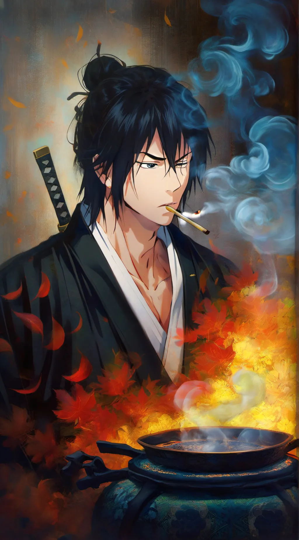 ai character: Toji background