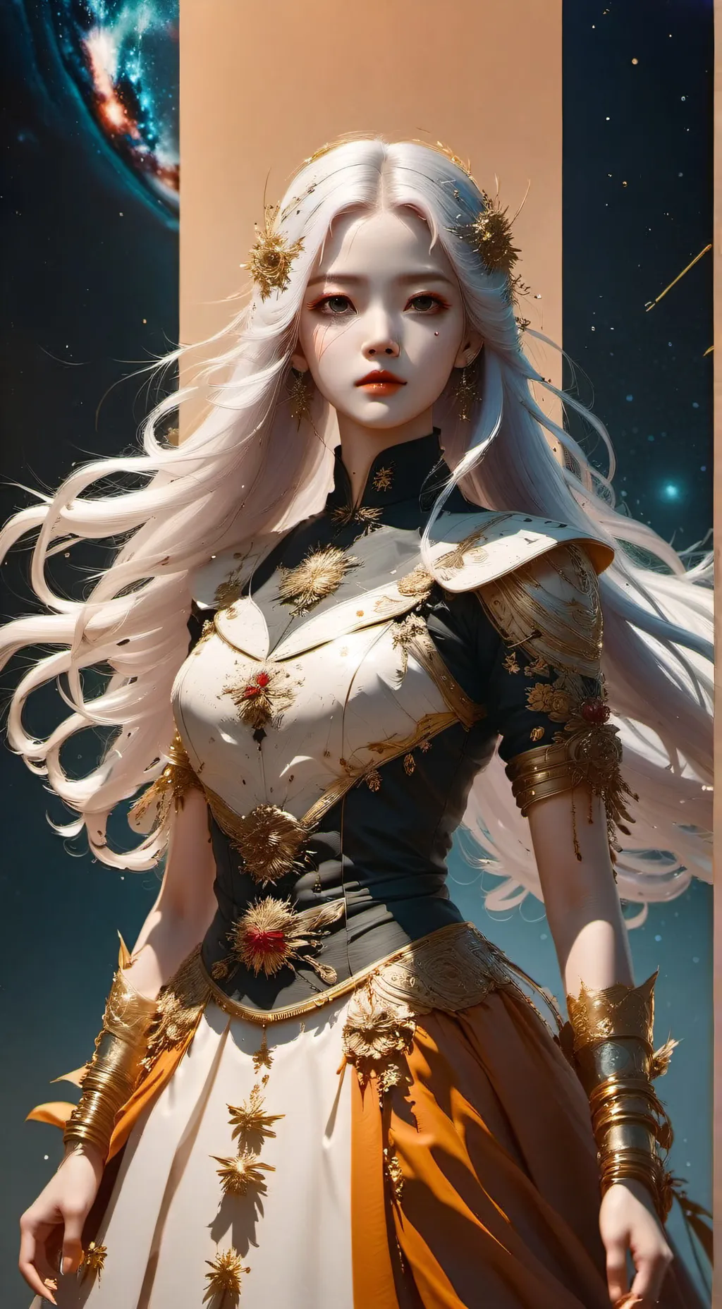 ai character: Luna background