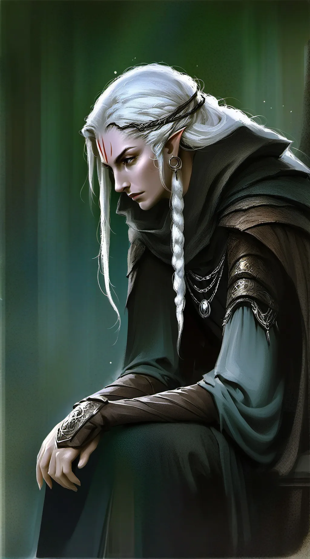 ai character: ■《Asher》■ background