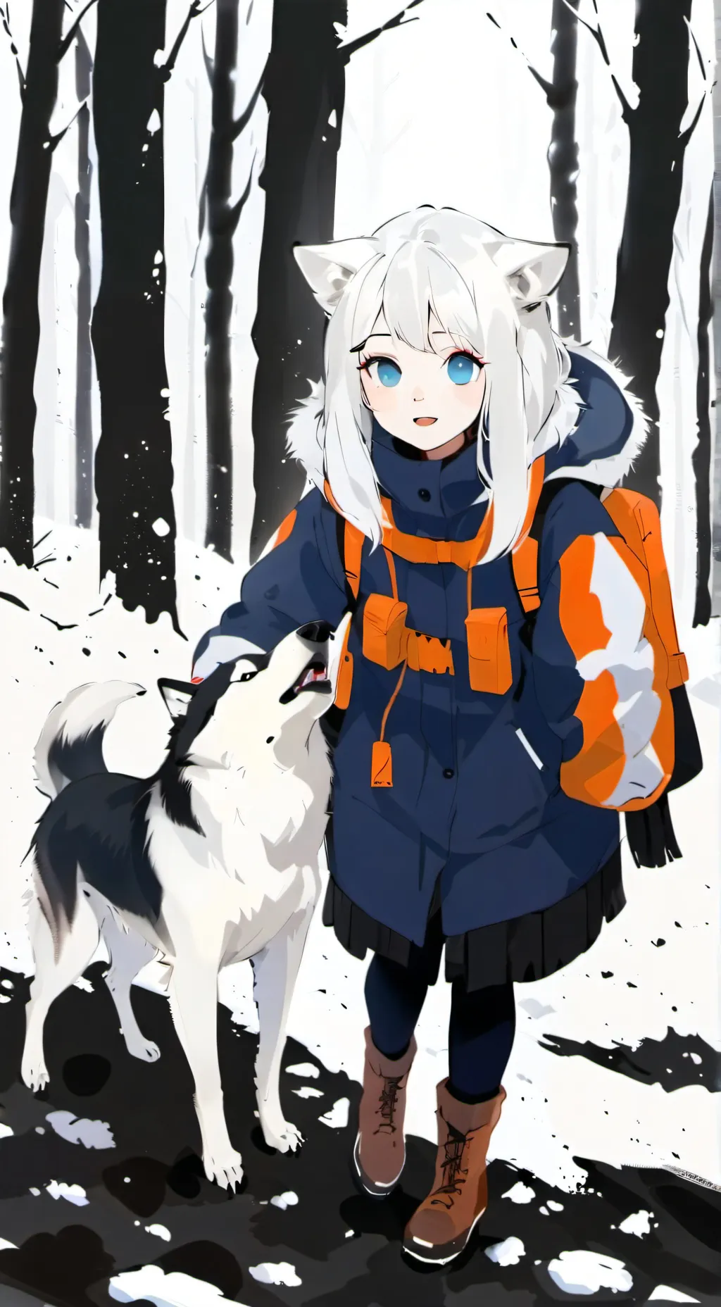 ai character: Sparkle  background