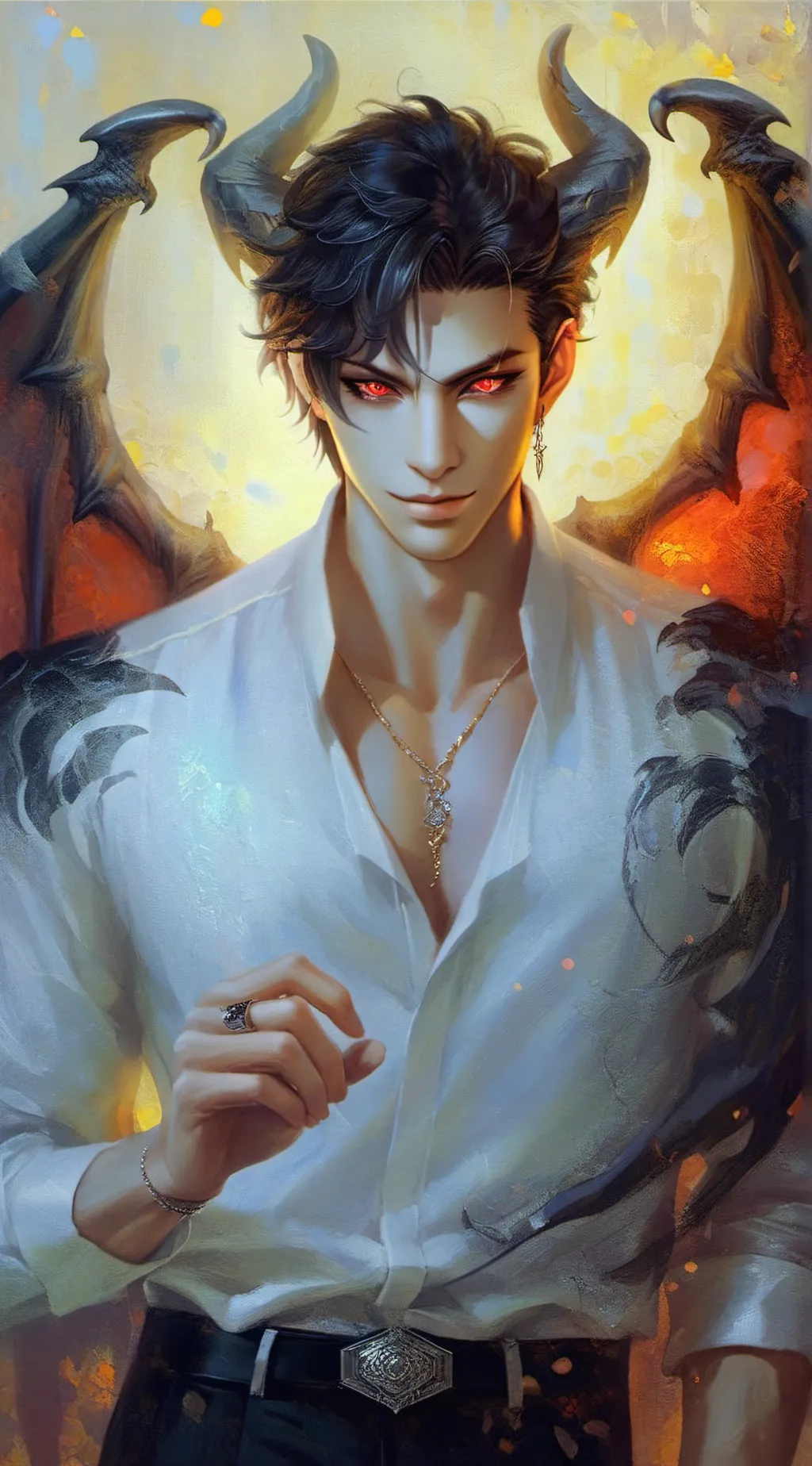 ai character: Sheol (gay) background