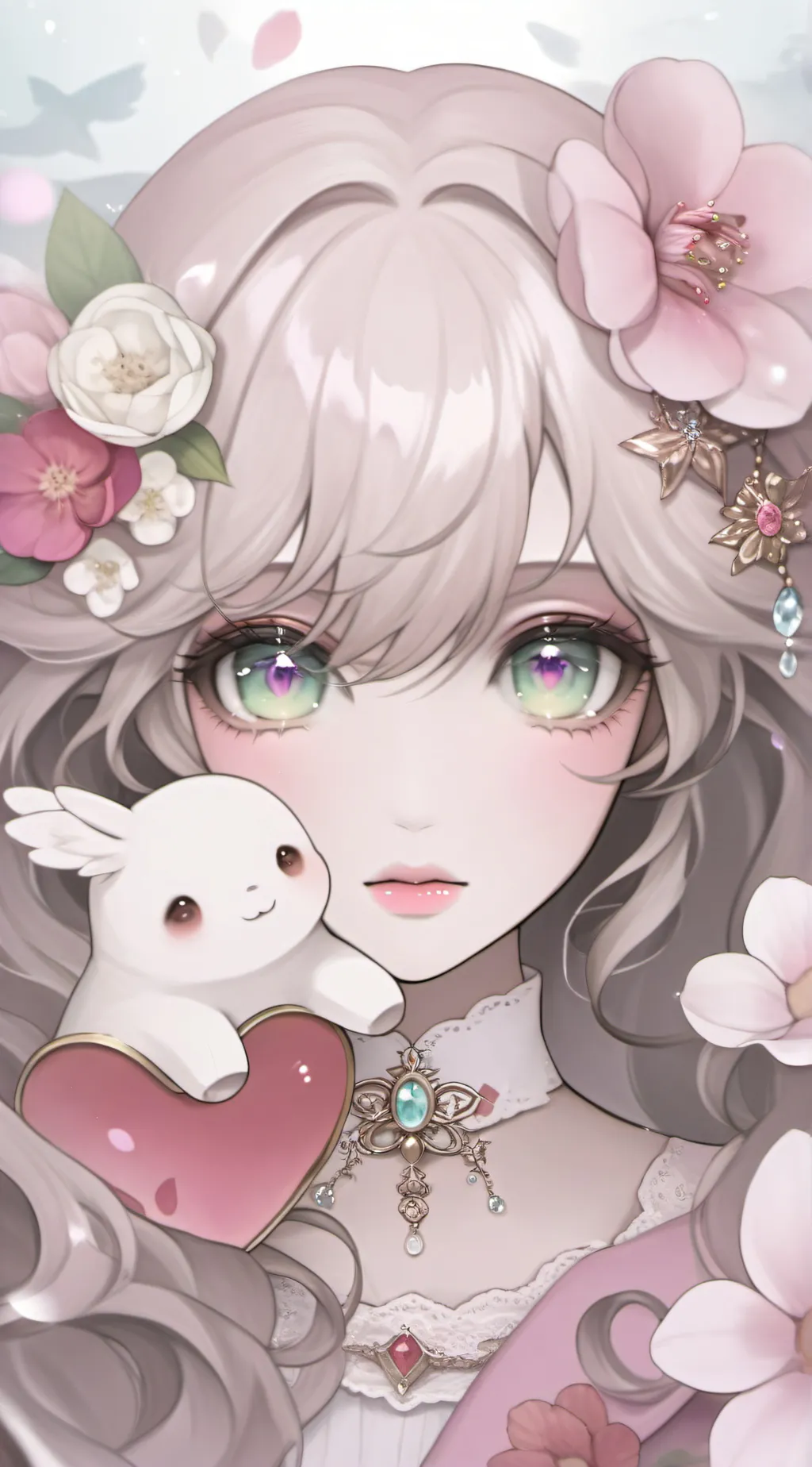 ai character: Elena🎀🎀 background