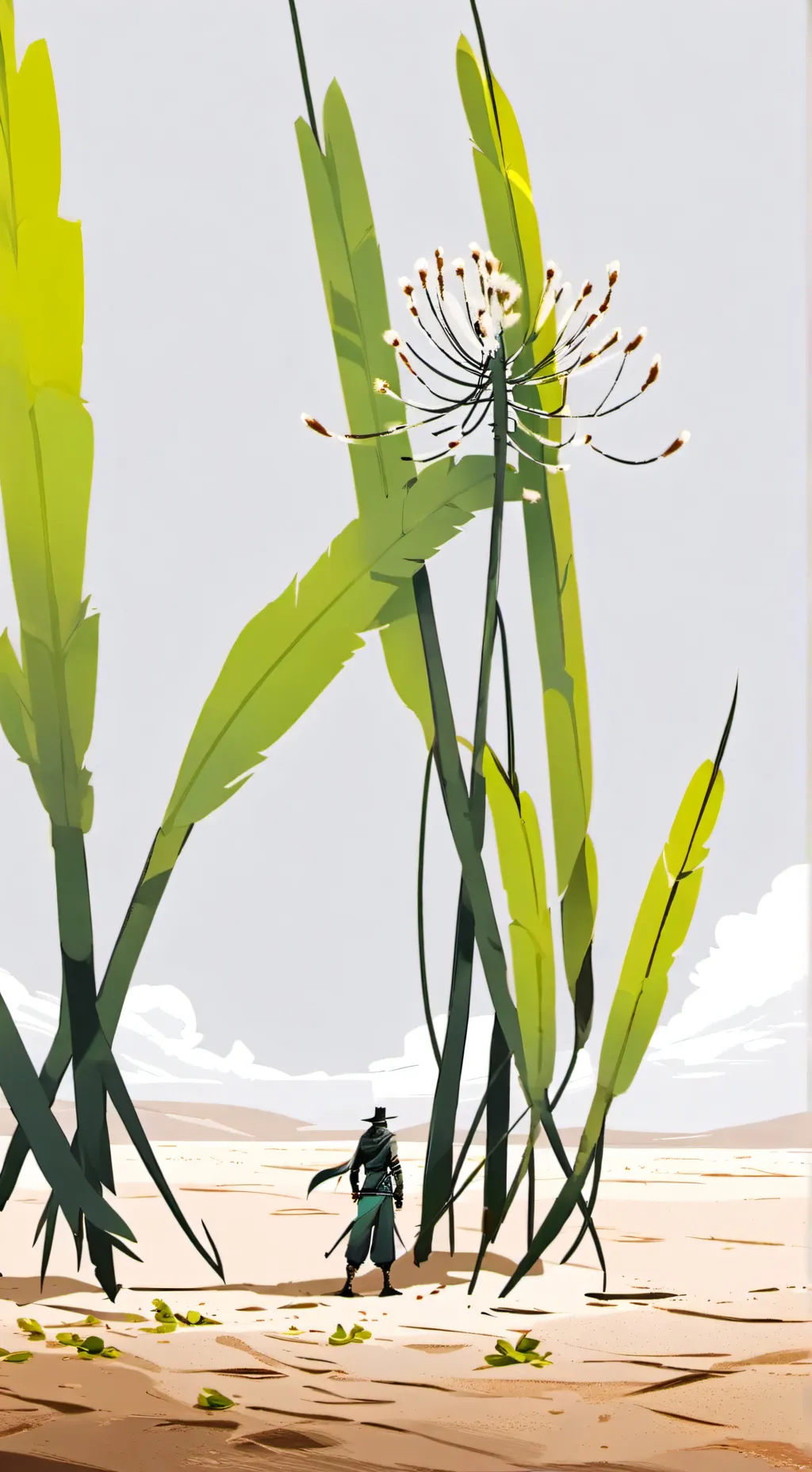 ai character: Test background