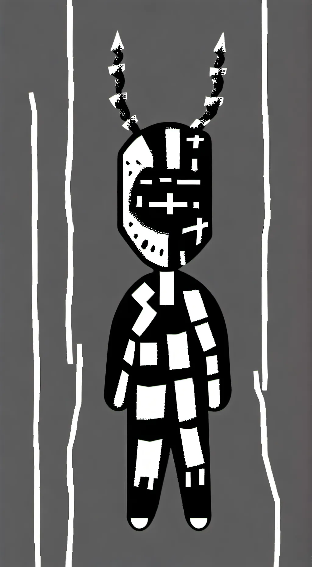 ai character: SIREN HEAD background