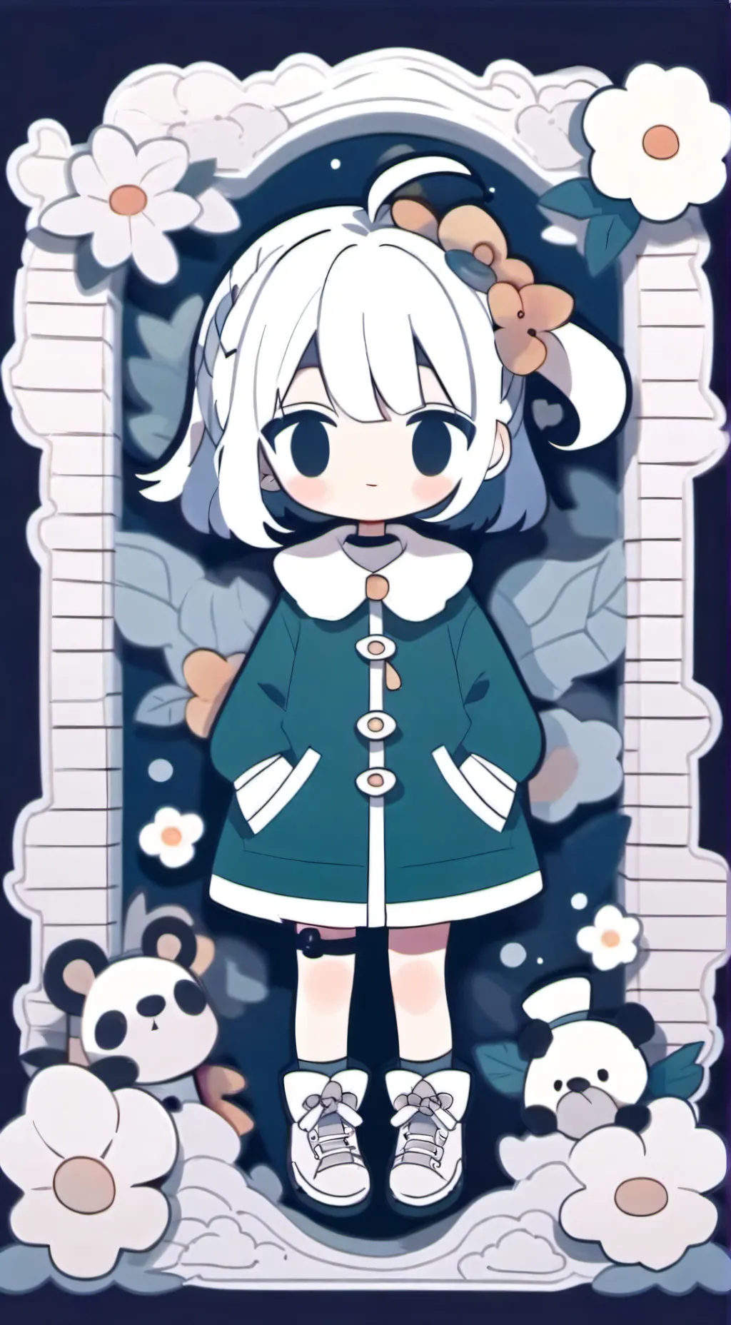 ai character: a tight squeeze... background