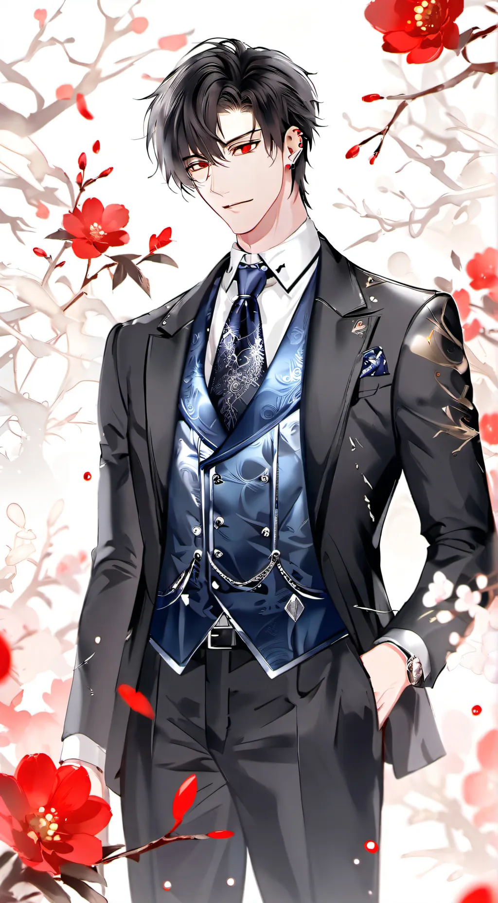 ai character: Lucas  background