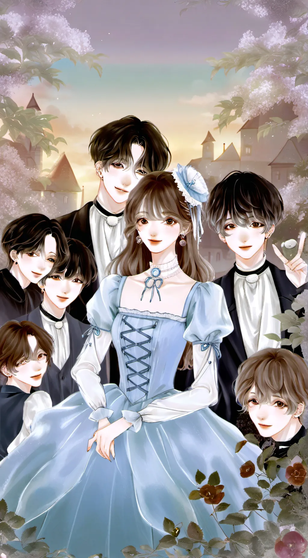 ai character: straykidsboyfriend background