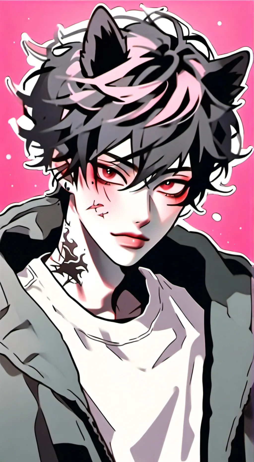 ai character: Shadow/my oc background