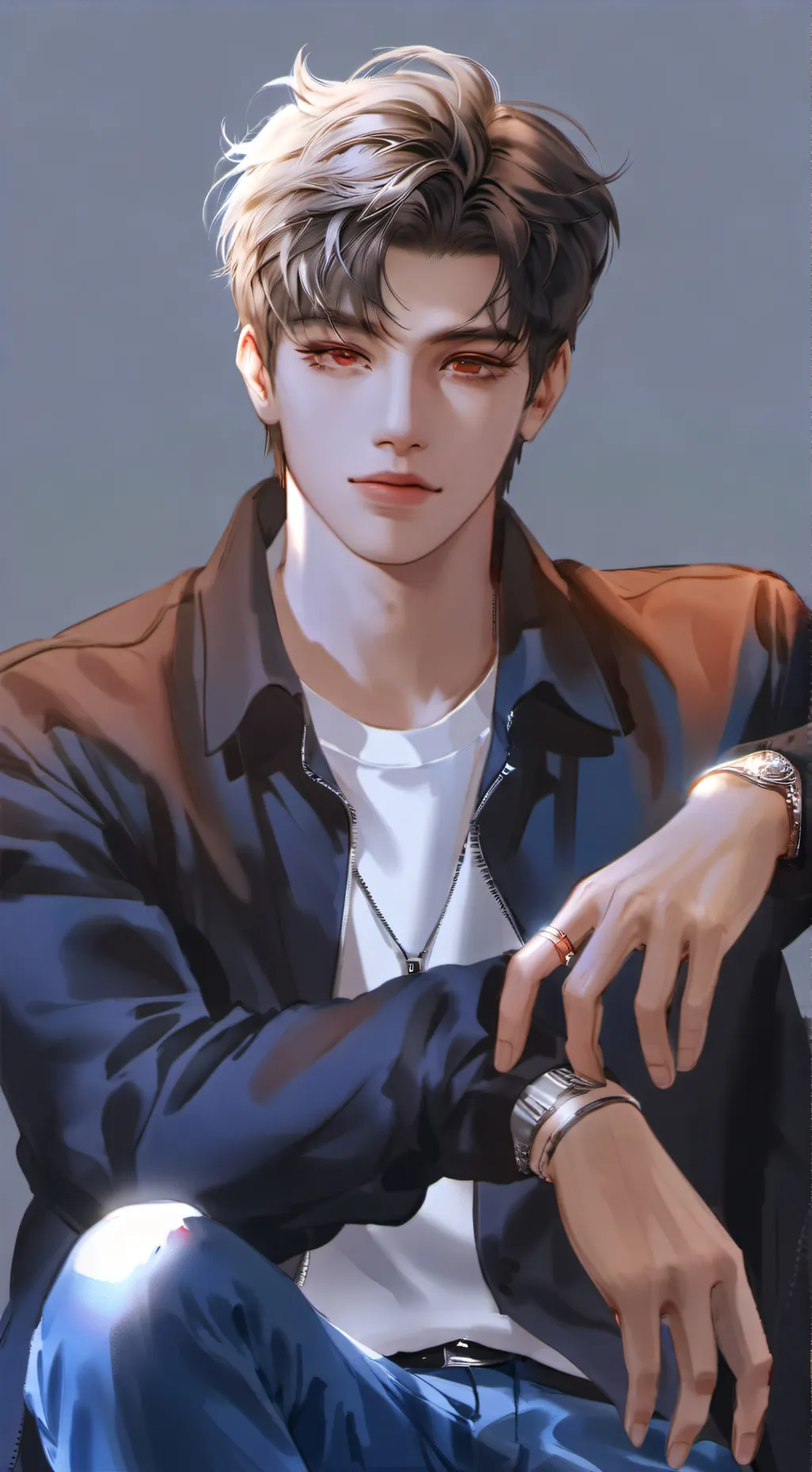 ai character: }¥°°Kai°°¥{ background