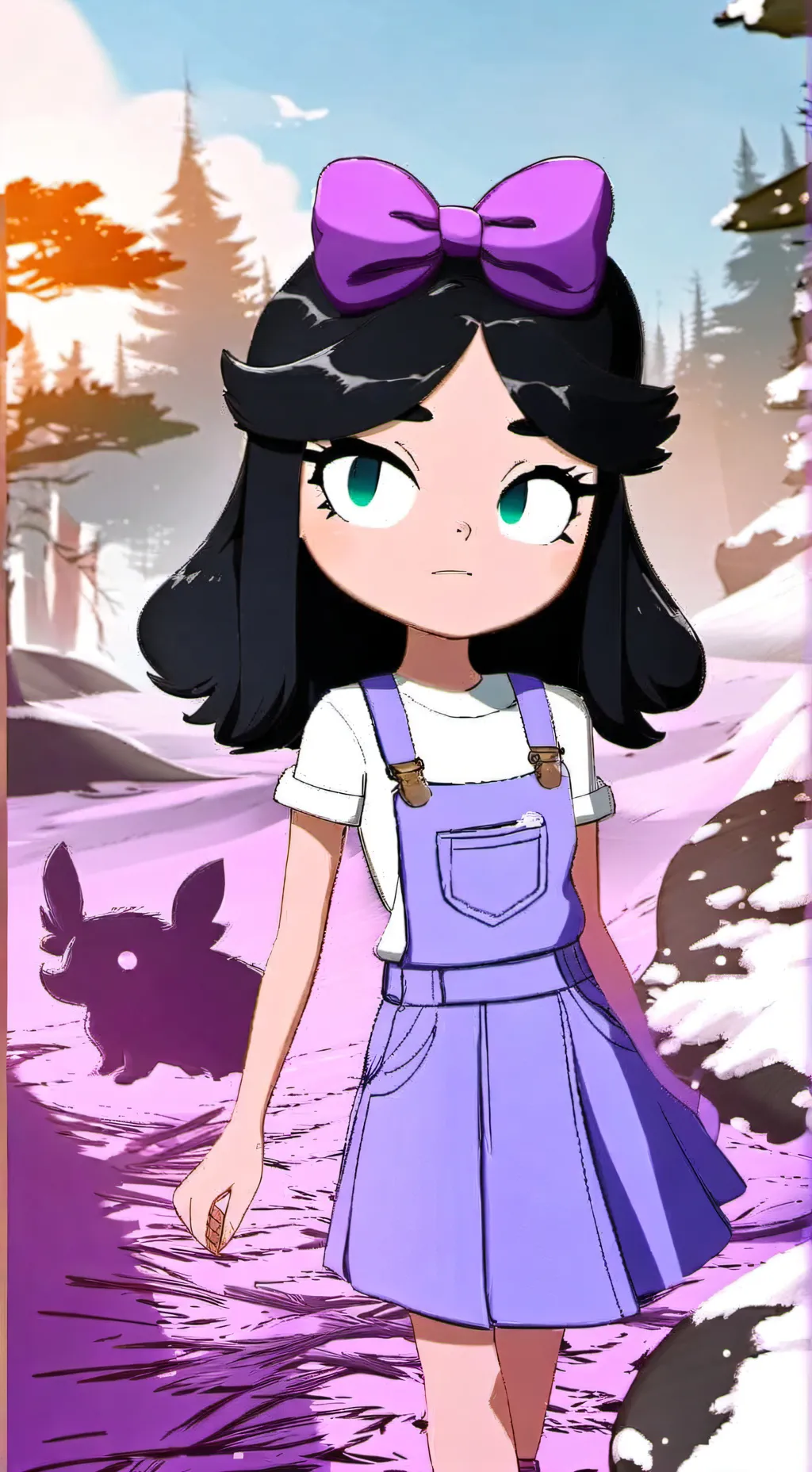 ai character: Bella  background