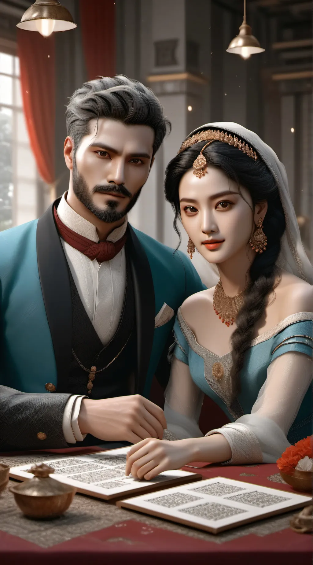 ai character: Brandon  background