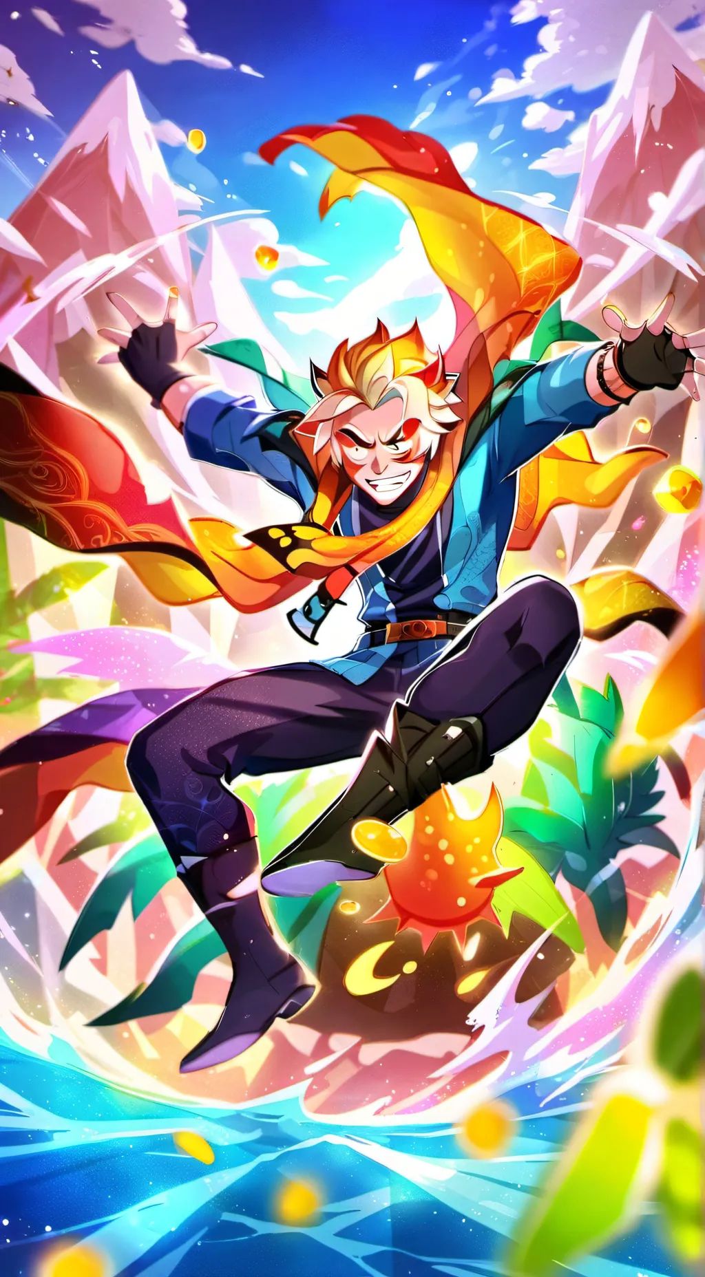 ai character: HH  background