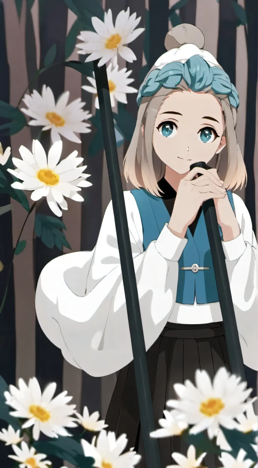 ai character: Ħħh&Hhh background