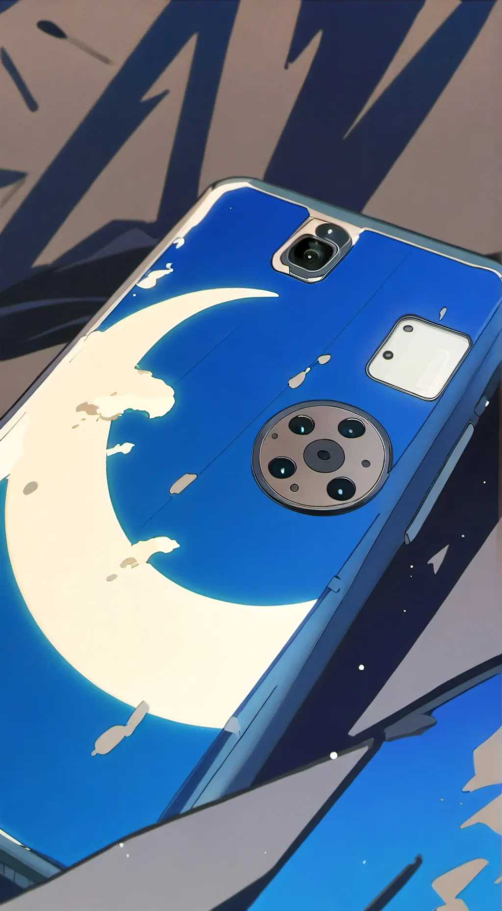 ai character: Phones background