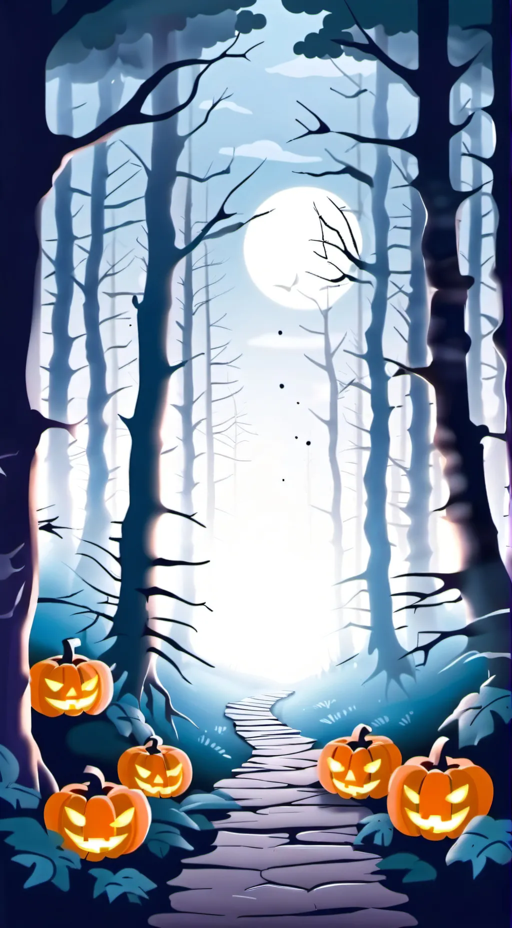 ai character: FPE halloween ver background