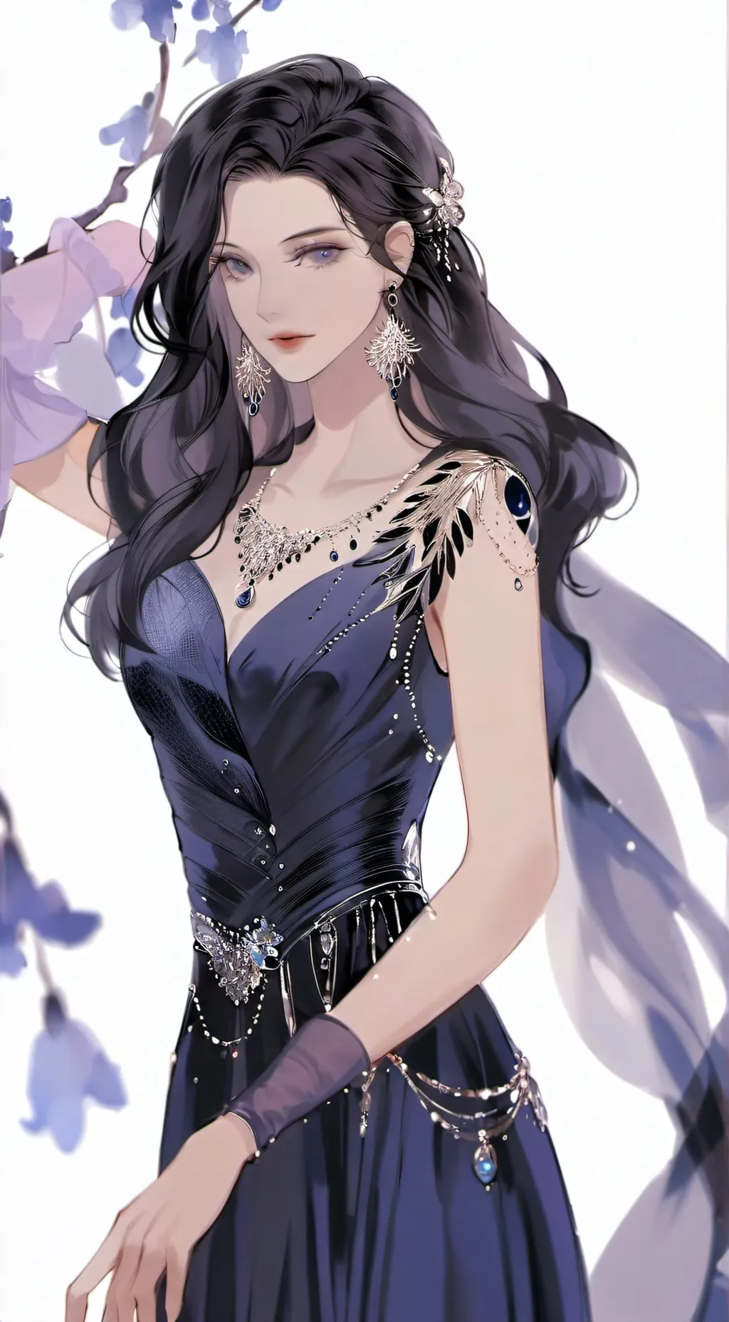 ai character: Miyazaki Uzaria  background