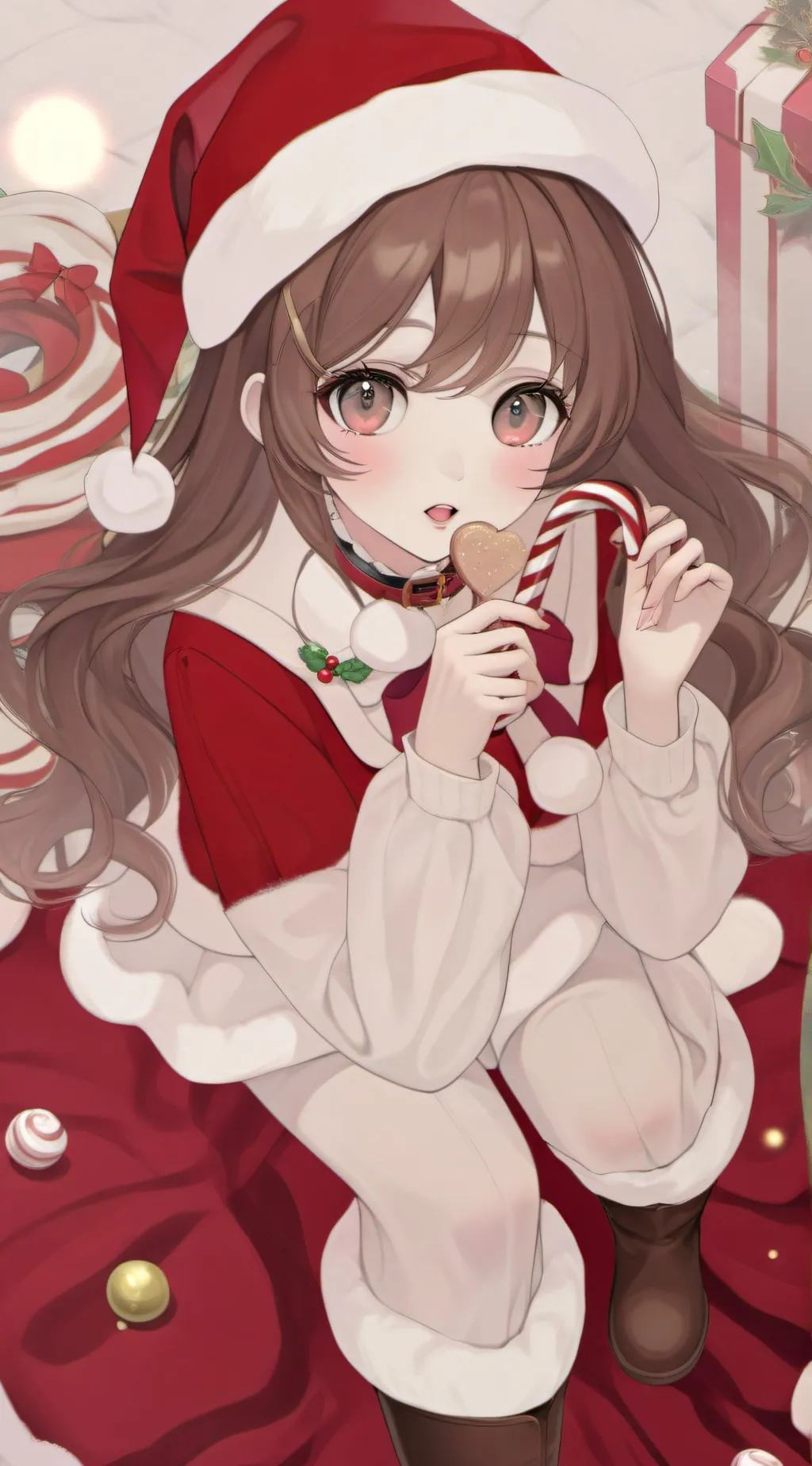 ai character: Emily❤️🤍 background