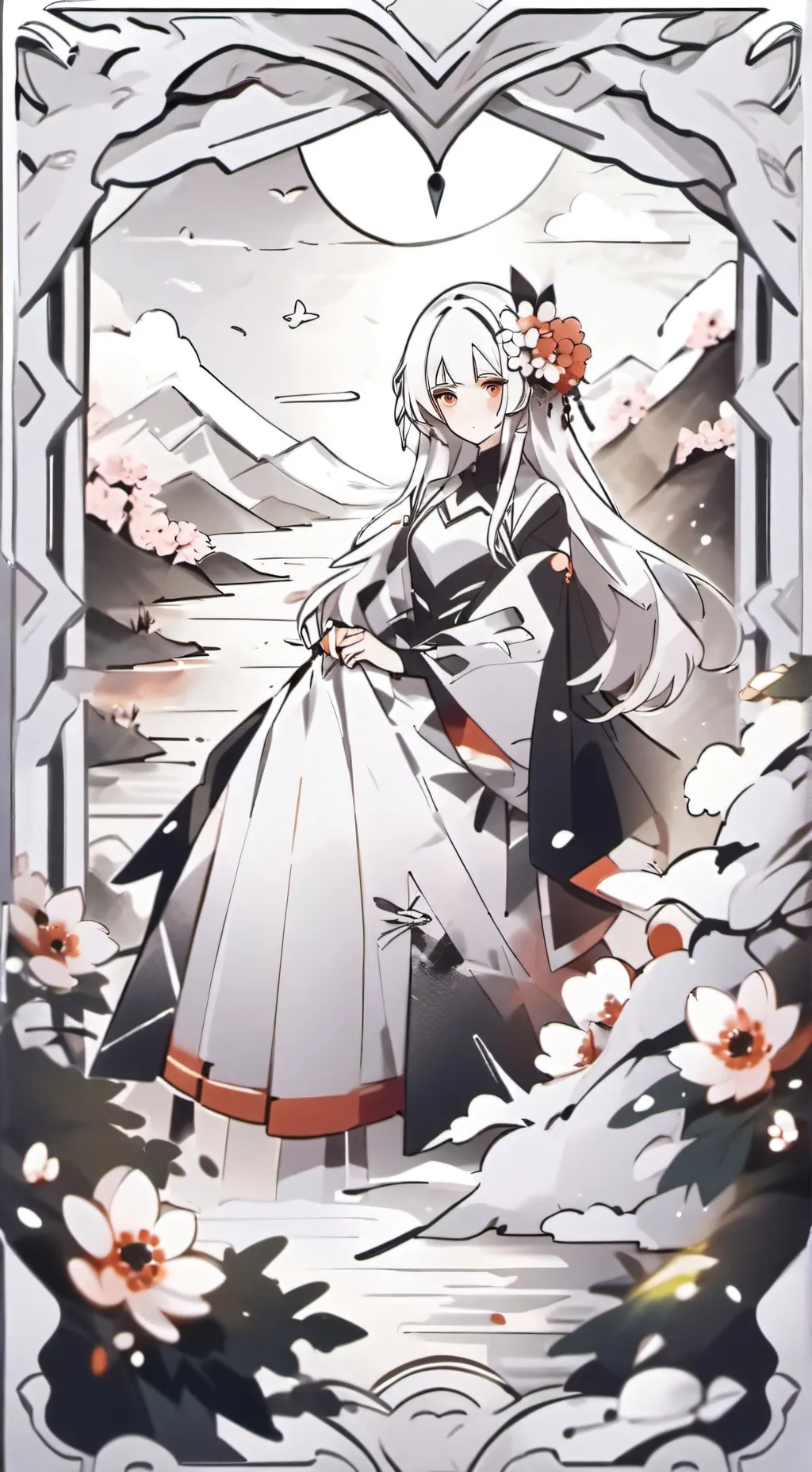 ai character: Ashley background