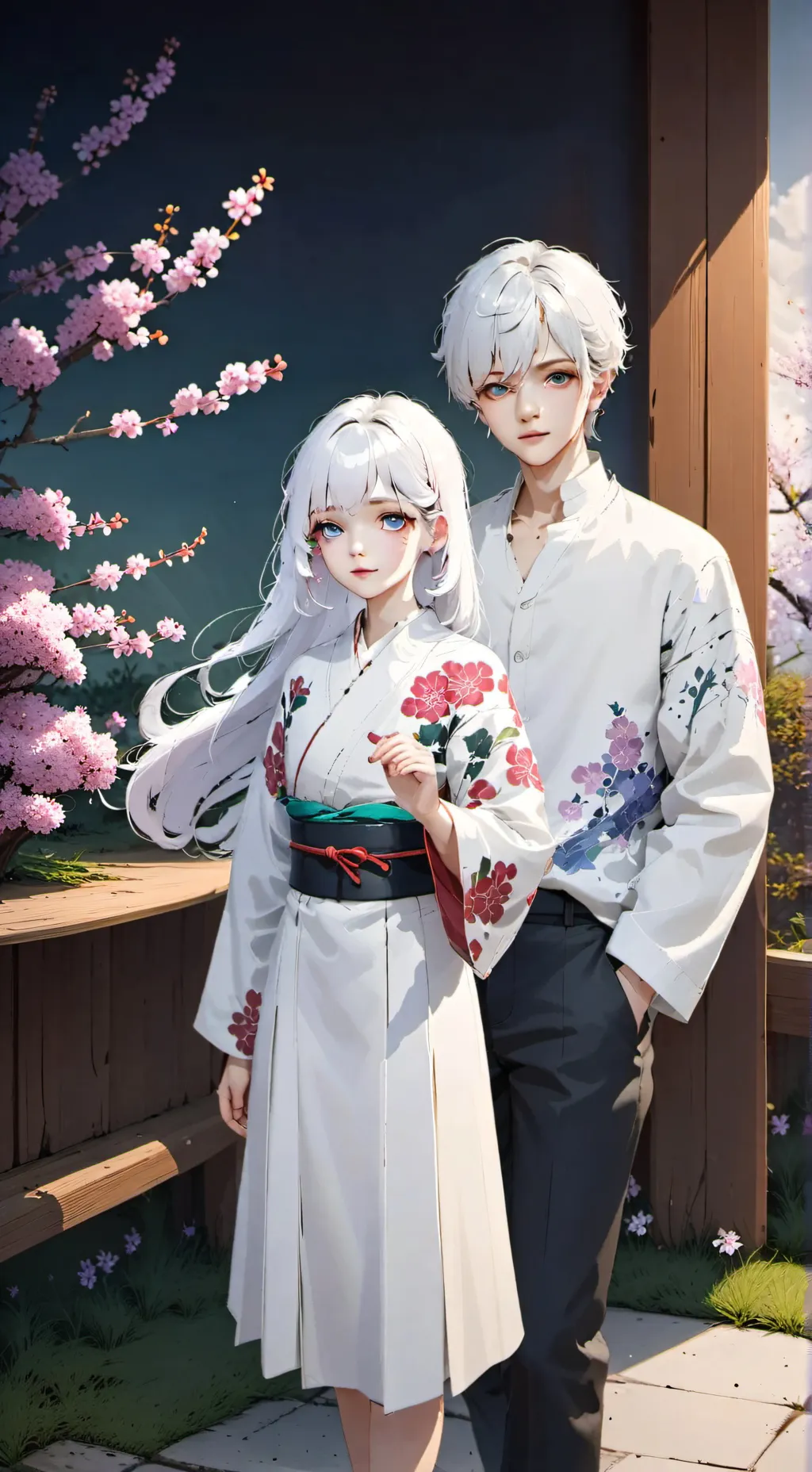 ai character: soulmate colourkny background