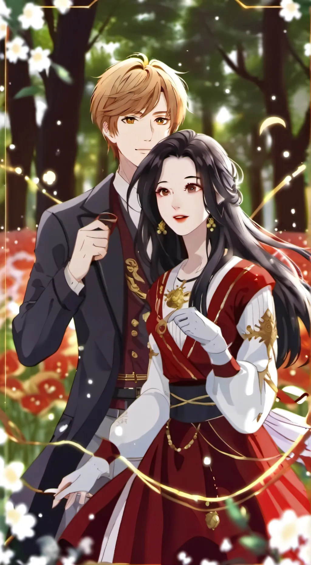 ai character: Love background