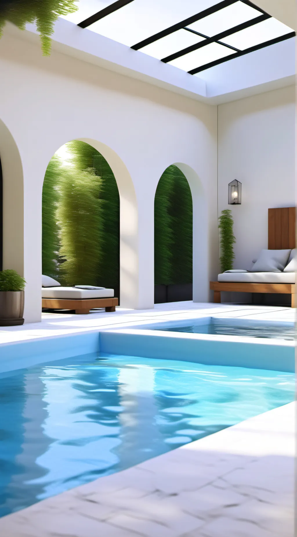 ai character: fpe pool party! background