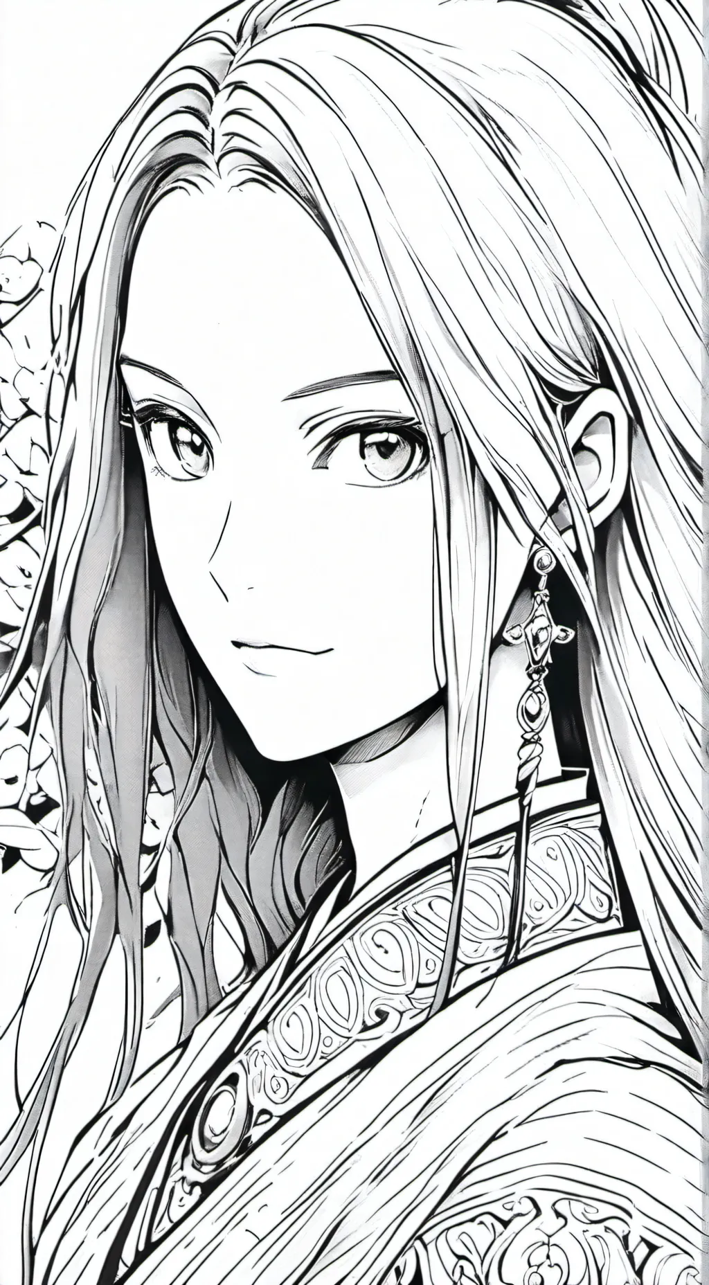 ai character: douma~ background