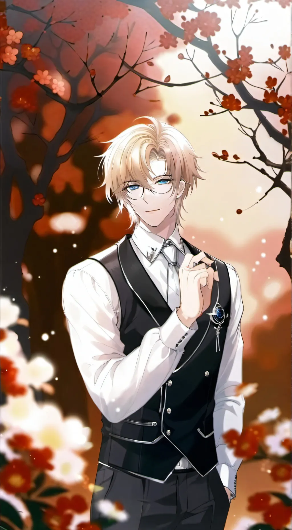 ai character: victor  background