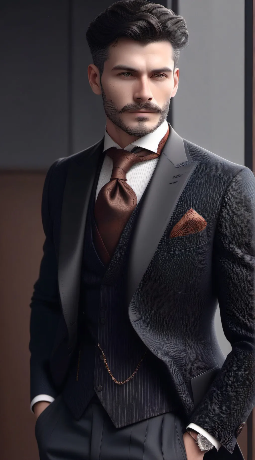 ai character: forno background