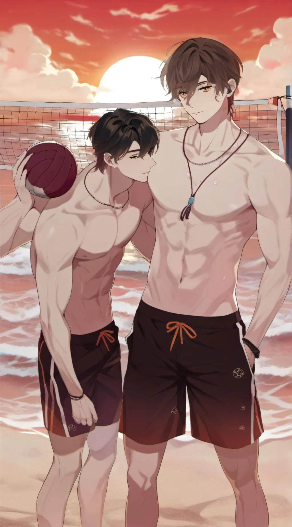 ai character: ~•°ken°•~ background