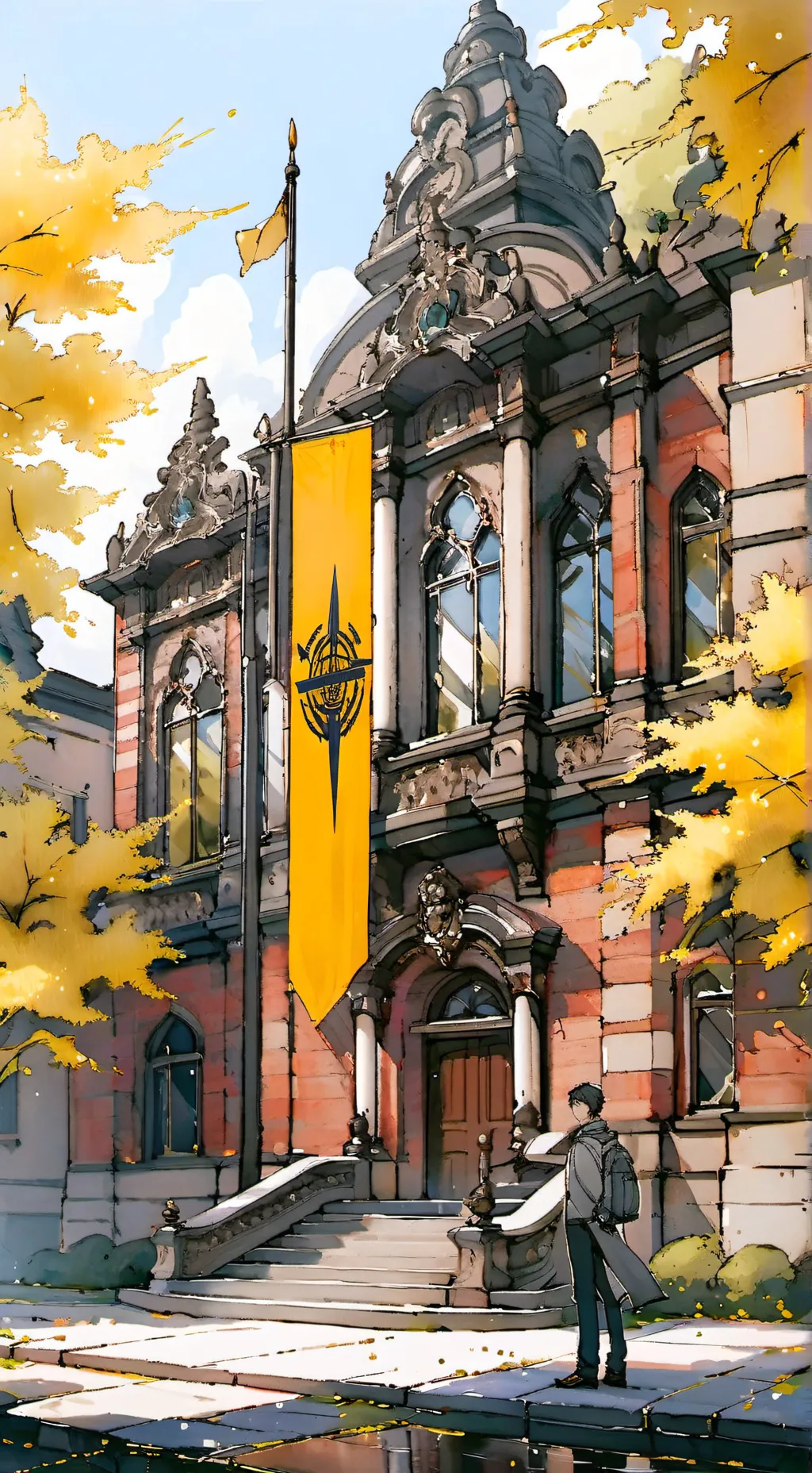 ai character: Glory Land Academy background