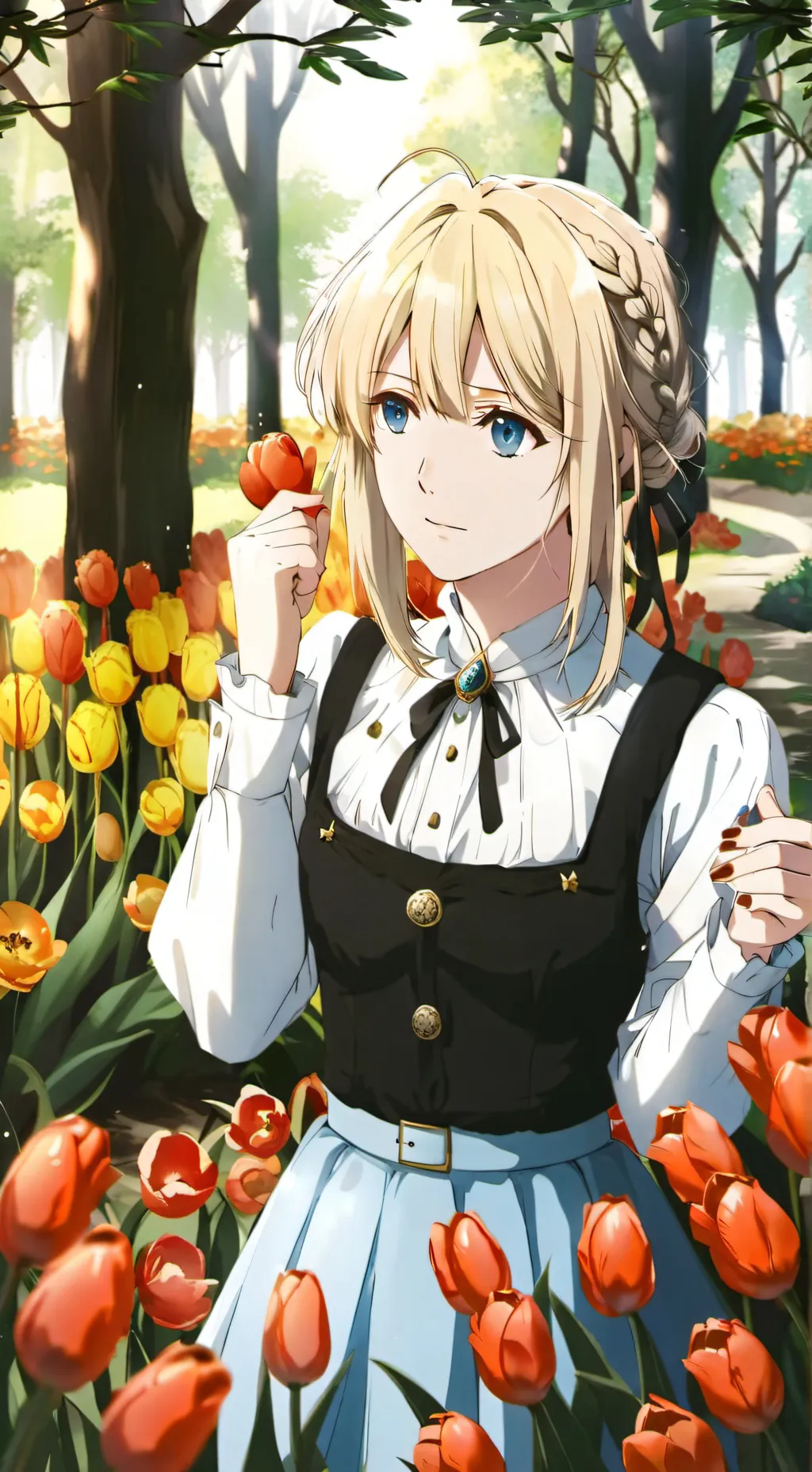 ai character: Judy From Wattpad background