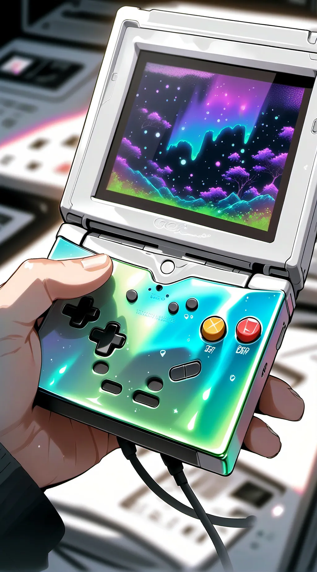 ai character: Destruction Mayhem background