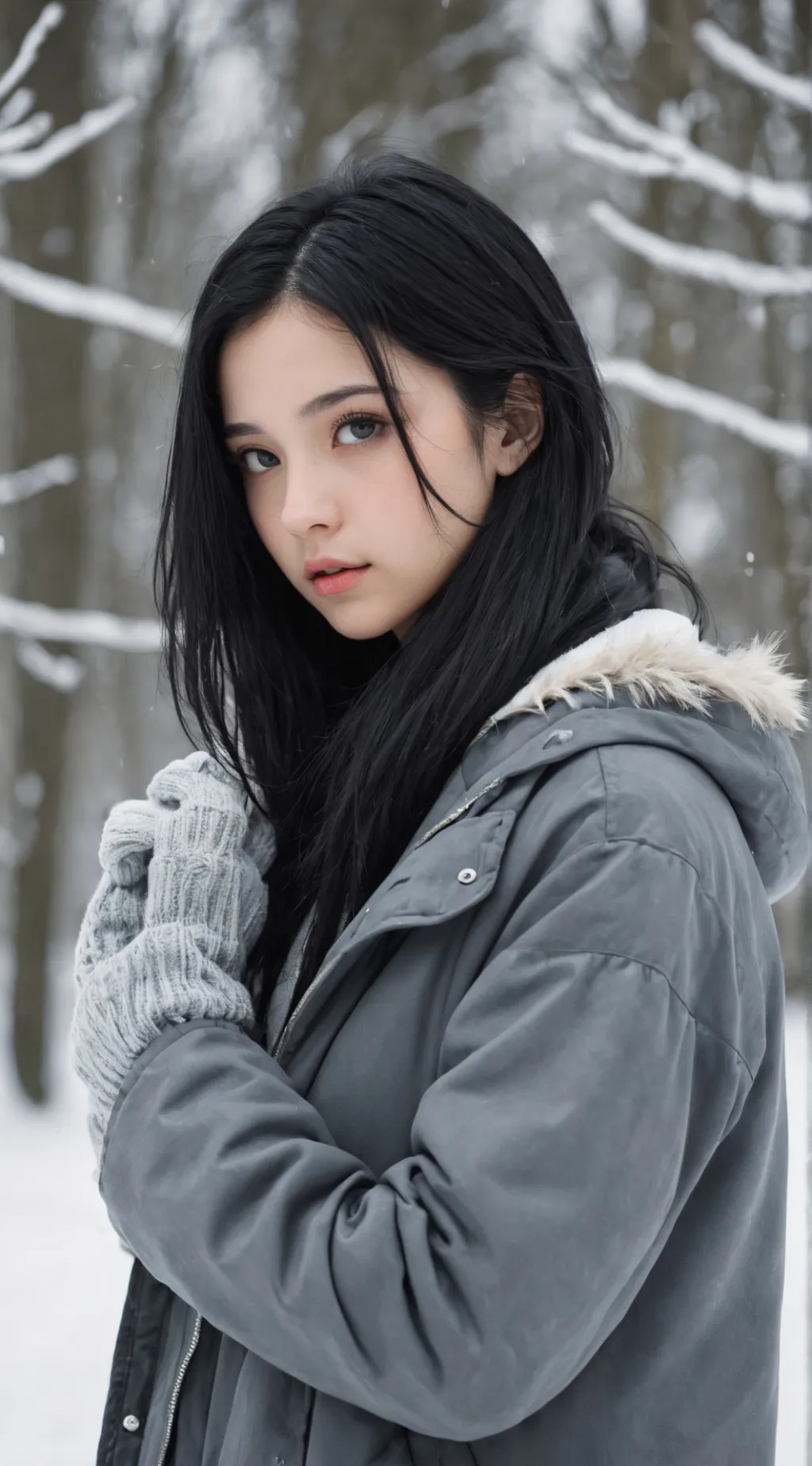 ai character: KAYLA.MCC background