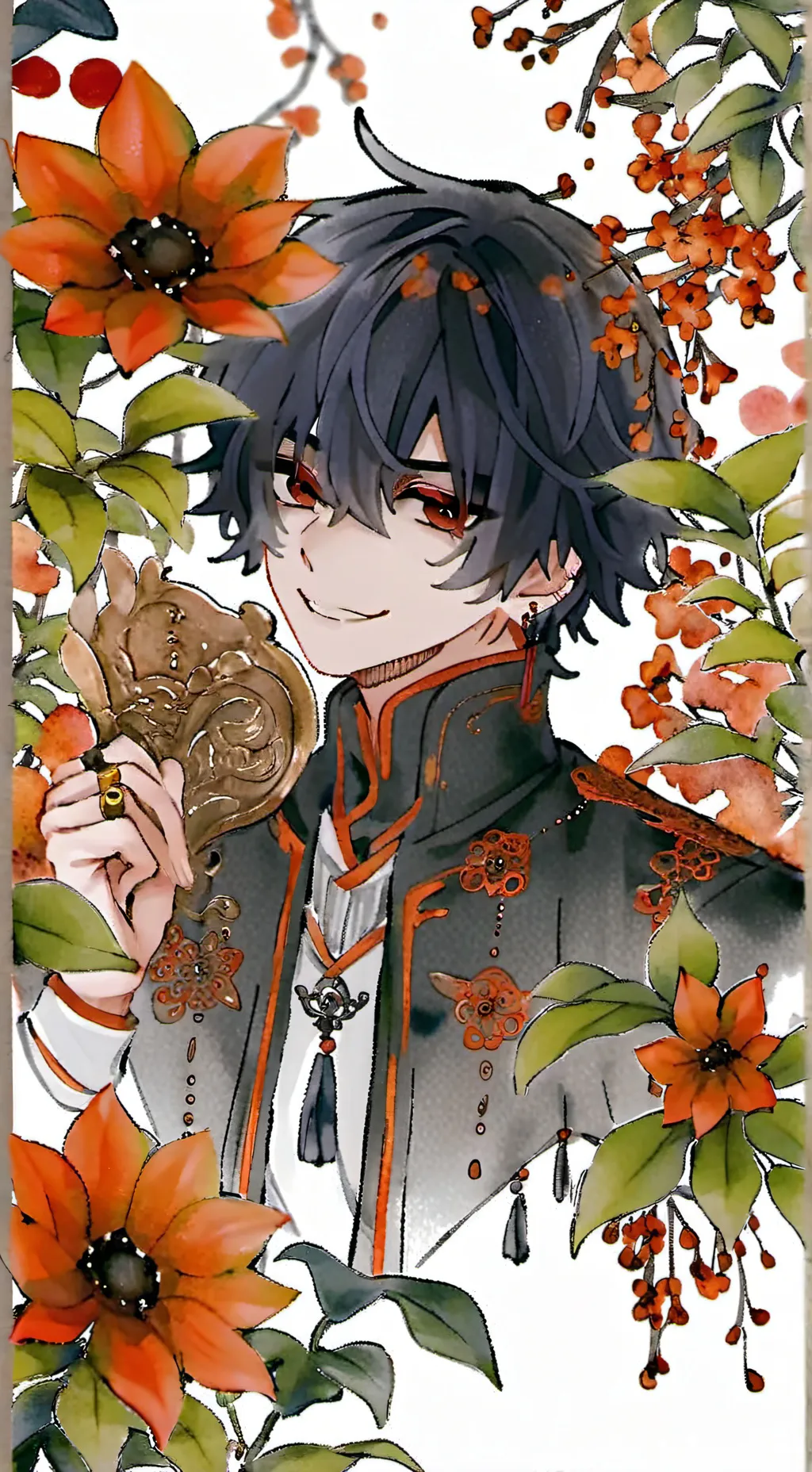 ai character: leo background