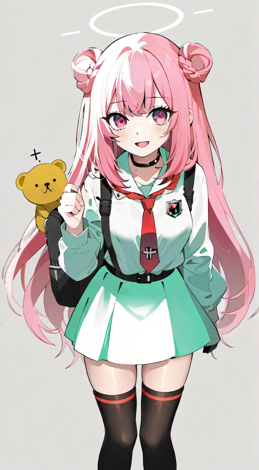 ai character: Sakura background