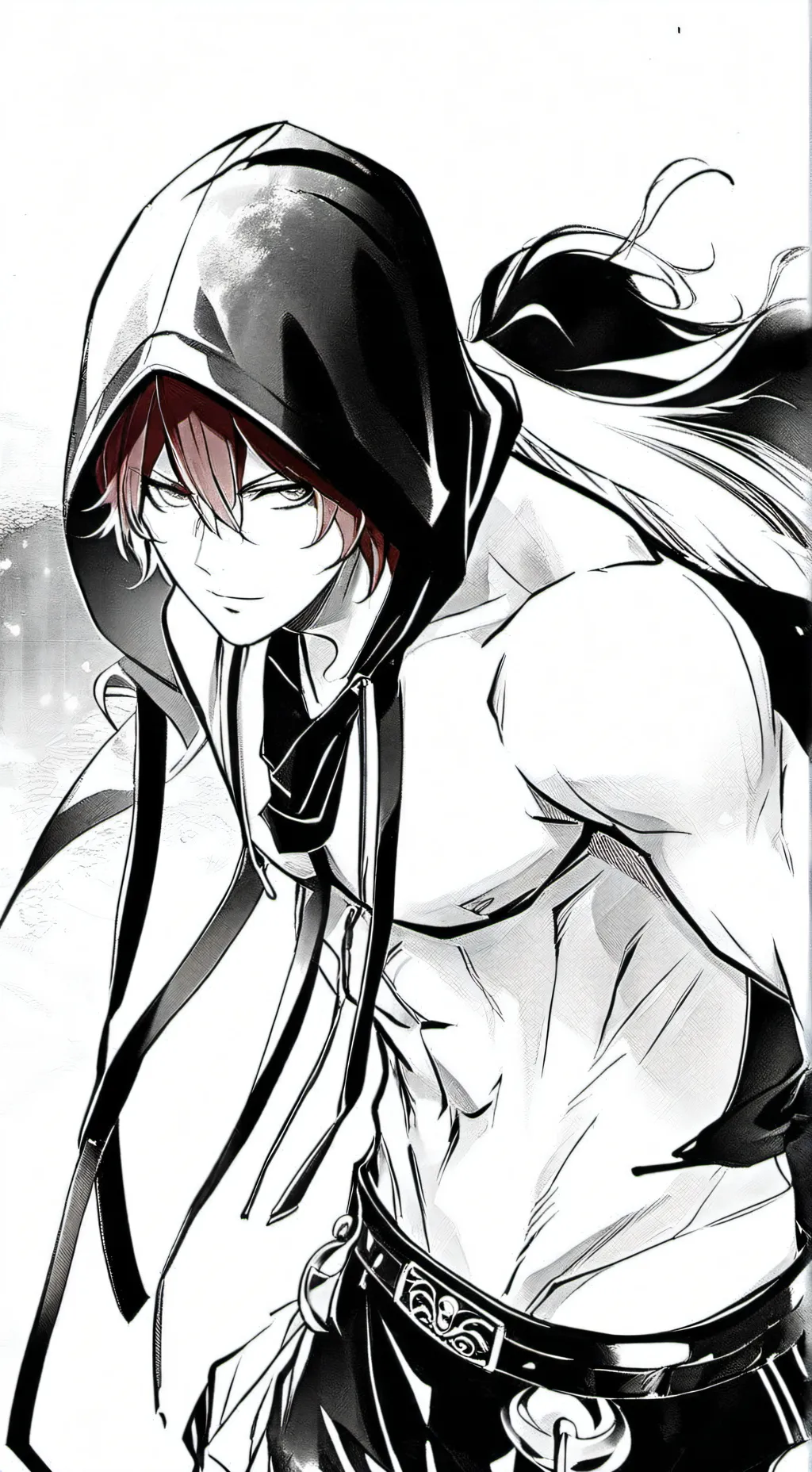 ai character: ᗩᖇᗪEᑎ background