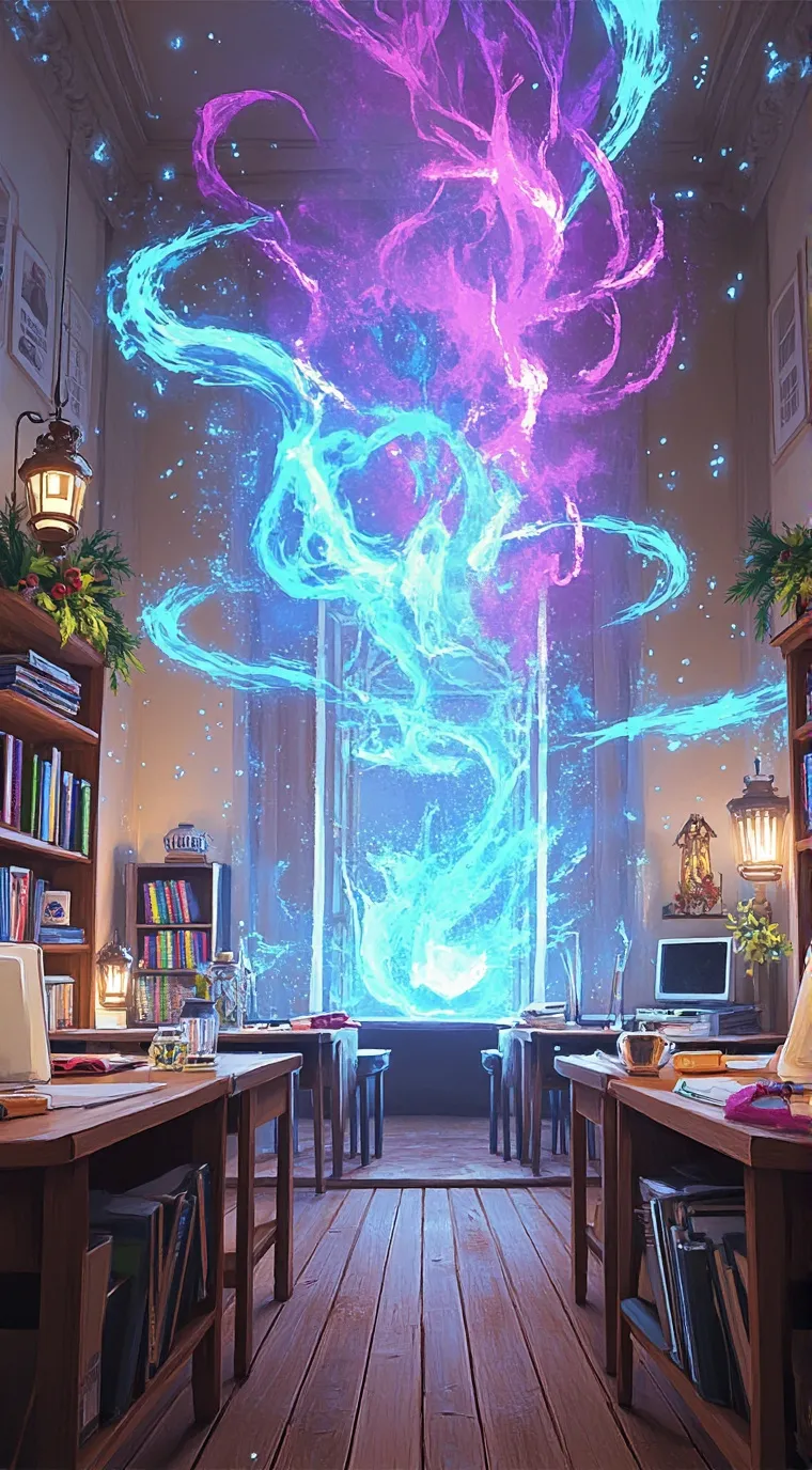 ai character: mha xmas! background