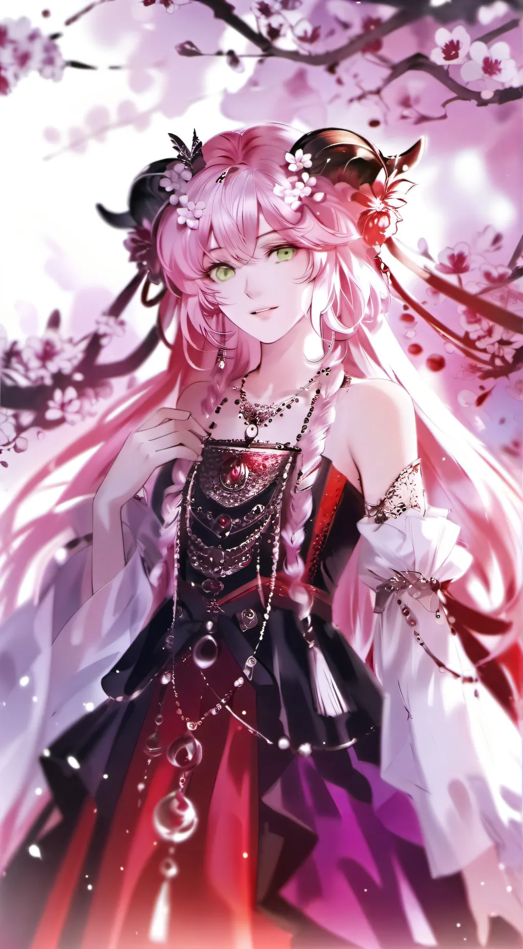 ai character: kny ds background