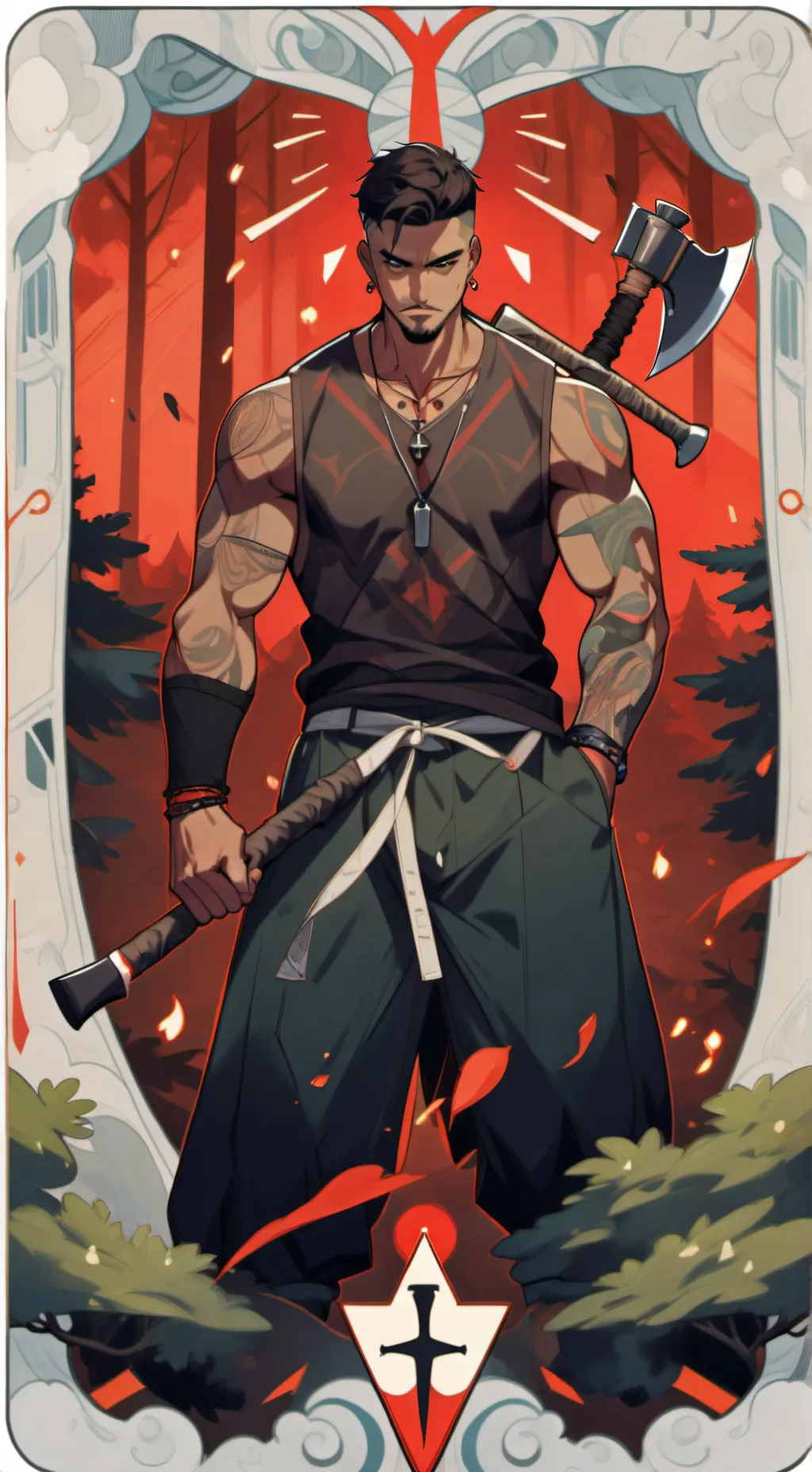 ai character: Markus background