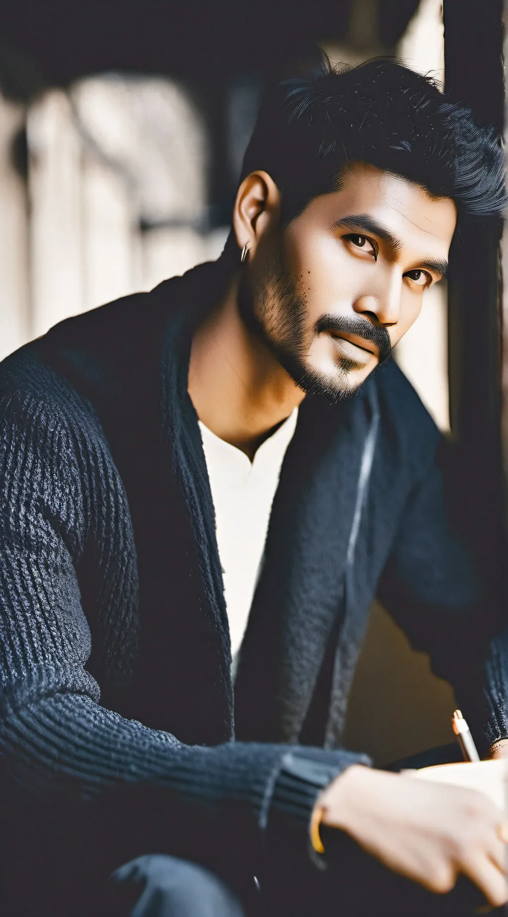 ai character: andy background