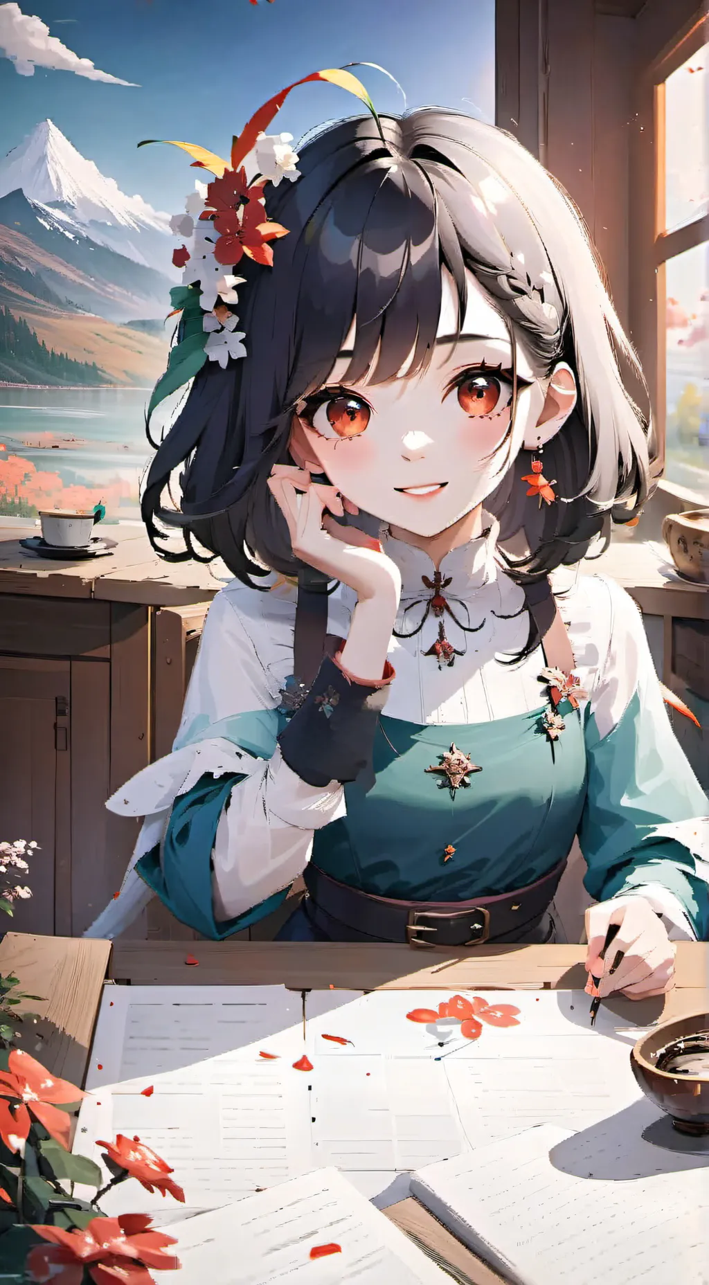 ai character: Anna background