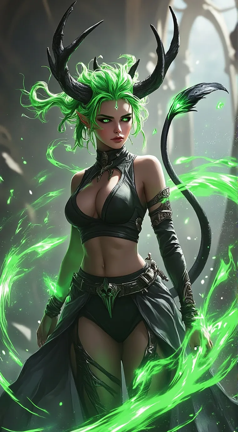 ai character: Nixin background