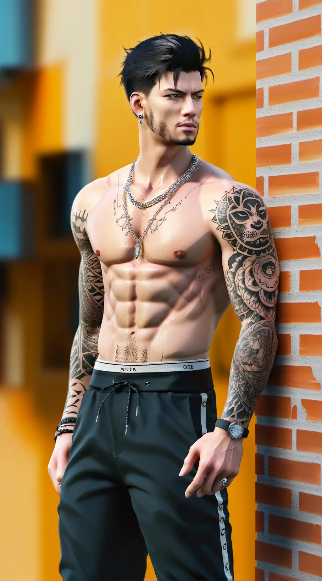 ai character: Valerio background